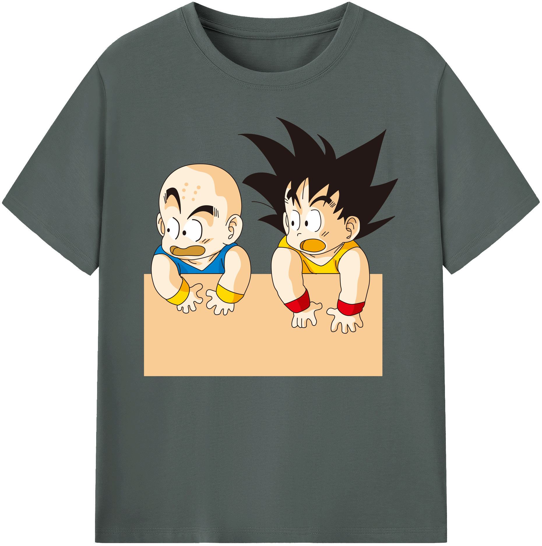 （画像用） ドラゴンボール 孫悟空（そん ごくう）Son Goku カカロット DRAGON BALL Kakarotto 綿100％ メンズ半袖Tシャツ｜肌触りやわらか＆通気性